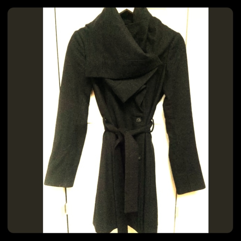 Allsaints all saints nahara whitton wool coat